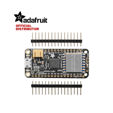 Adafruit Feather 32u4 RFM95 LoRa Radio- 868 or 915 MHz - RadioFruit