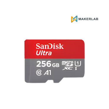 16GB l 32GB l 64GB l 128GB l 256GB | 400GB Micro SD Card for Raspberry Pi , Phone Memory Card Sandisk Ultra Class 10 Makerlab Electronics